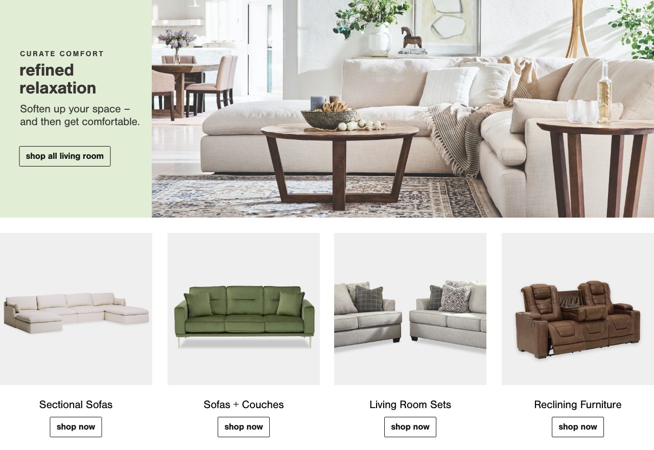 Living Room Furniture, Sectional Sofas, Sofas & Couches, Living Room Sets, Reclining Furniture